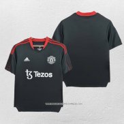 Maglia Allenamento Manchester United 2022 Nero