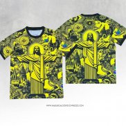 Maglia Brasile 2024 Giallo Thailandia Jesus -2025