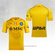 Maglia Napoli Portiere 23-24 Giallo Thailandia