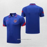 Maglia Polo Atletico Madrid 22-23 Blu