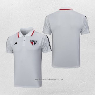 Maglia Polo Sao Paulo 23-24 Grigio