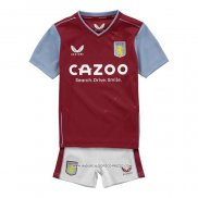 Prima Maglia Aston Villa 22-23 Bambino