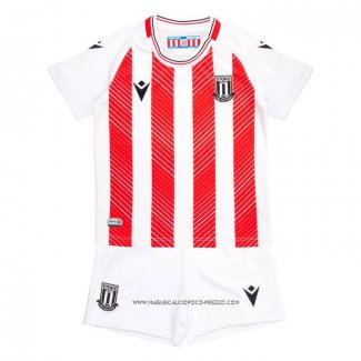 Prima Maglia Stoke City 22-23 Bambino