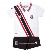 Seconda Maglia Stoke City 22-23 Bambino Bianco