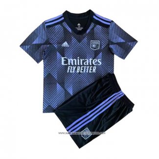 Terza Maglia Olympique Lione 22-23 Bambino