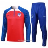 Tuta da Track Felpa Atletico Madrid 2023-24 Rosso