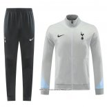 Tuta da Track Giacca Tottenham Hotspur 2024 Grigio -25