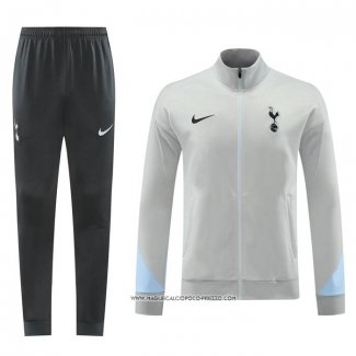 Tuta da Track Giacca Tottenham Hotspur 2024 Grigio -25