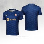 Maglia Allenamento Barcellona 2024 Blu -25