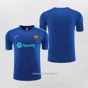 Maglia Allenamento Barcellona 23-24 Blu