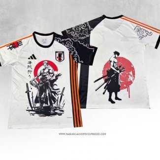 Maglia Giappone 2024 Bianco Thailandia ONE PIECE -2025