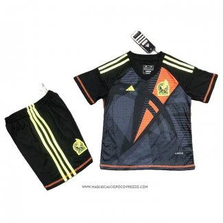 Maglia Messico Portiere 2024 Bambino Nero