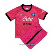 Maglia Napoli Portiere 22-23 Bambino Rosa