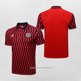 Maglia Polo Bayern Monaco 2022-2023 Rosso