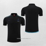 Maglia Polo Olympique Marsiglia 22-23 Nero