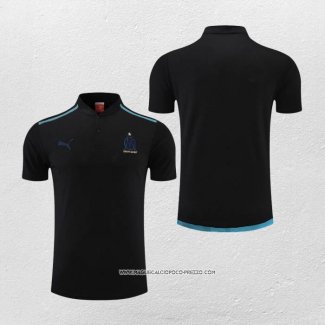 Maglia Polo Olympique Marsiglia 22-23 Nero