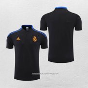 Maglia Polo Real Madrid 22-23 Nero e Blu