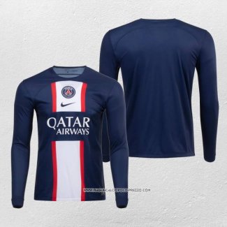 Prima Maglia Paris Saint-Germain 22-23 Manica Lunga