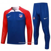 Tuta da Track Felpa Atletico Madrid 23-24 Blu