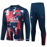 Tuta da Track Felpa Paris Saint-Germain Blu 24-25