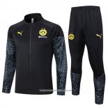 Tuta da Track Giacca Borussia Dortmund 2023-24 Nero