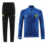 Tuta da Track Giacca Inter 2023-24 Blu