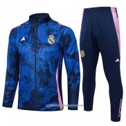 Tuta da Track Giacca Real Madrid Blu Dragon 24-25