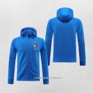 Giacca con Cappuccio Italia 2022-23 Blu