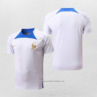 Maglia Allenamento Francia 22-23 Bianco