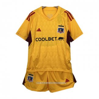 Maglia Colo-Colo Portiere 2023 Bambino Giallo