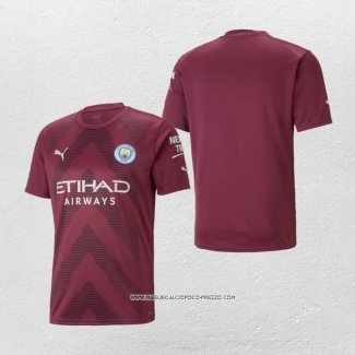 Maglia Manchester City Portiere 22-23 Rosso