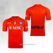 Maglia Napoli Portiere 23-24 Arancione Thailandia