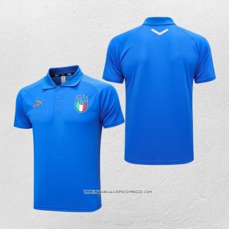 Maglia Polo Italia 2023-24 Blu