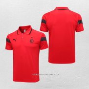 Maglia Polo Milan 23-24 Rosso