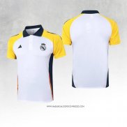 Maglia Polo Real Madrid Bianco 24-25