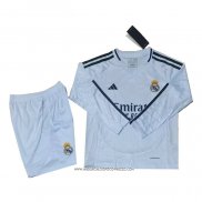 Prima Maglia Real Madrid Bambino Manica Lunga 24-25