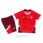 Prima Maglia Svizzera 2024 Bambino