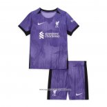 Terza Maglia Liverpool 23-24 Bambino