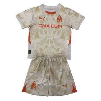 Terza Maglia Olympique Marsiglia Portiere Bambino 24-25