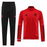 Tuta da Track Giacca Flamengo 2023-24 Rosso