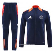 Tuta da Track Giacca Manchester United Blu 24-25