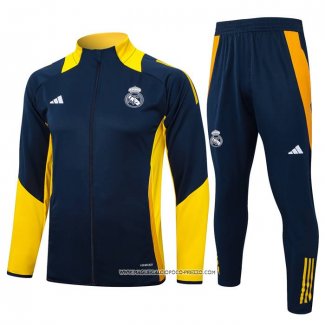 Tuta da Track Giacca Real Madrid 2024 Bambino Blu -25