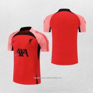 Maglia Allenamento Liverpool 22-23 Rosso