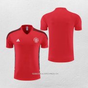 Maglia Allenamento Manchester United 22-23 Rosso