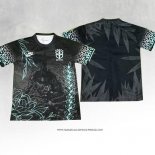 Maglia Brasile 2024 Nero Thailandia Jesus -2025