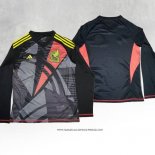 Maglia Messico Portiere 2024 Manica Lunga Nero