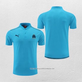 Maglia Polo Olympique Marsiglia 22-23 Blu