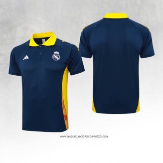 Maglia Polo Real Madrid Blu 24-25