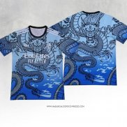 Maglia Real Madrid 2024 Blu Thailandia Dragon -25