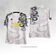 Maglia Real Madrid Grigio Thailandia Dragon 24-25